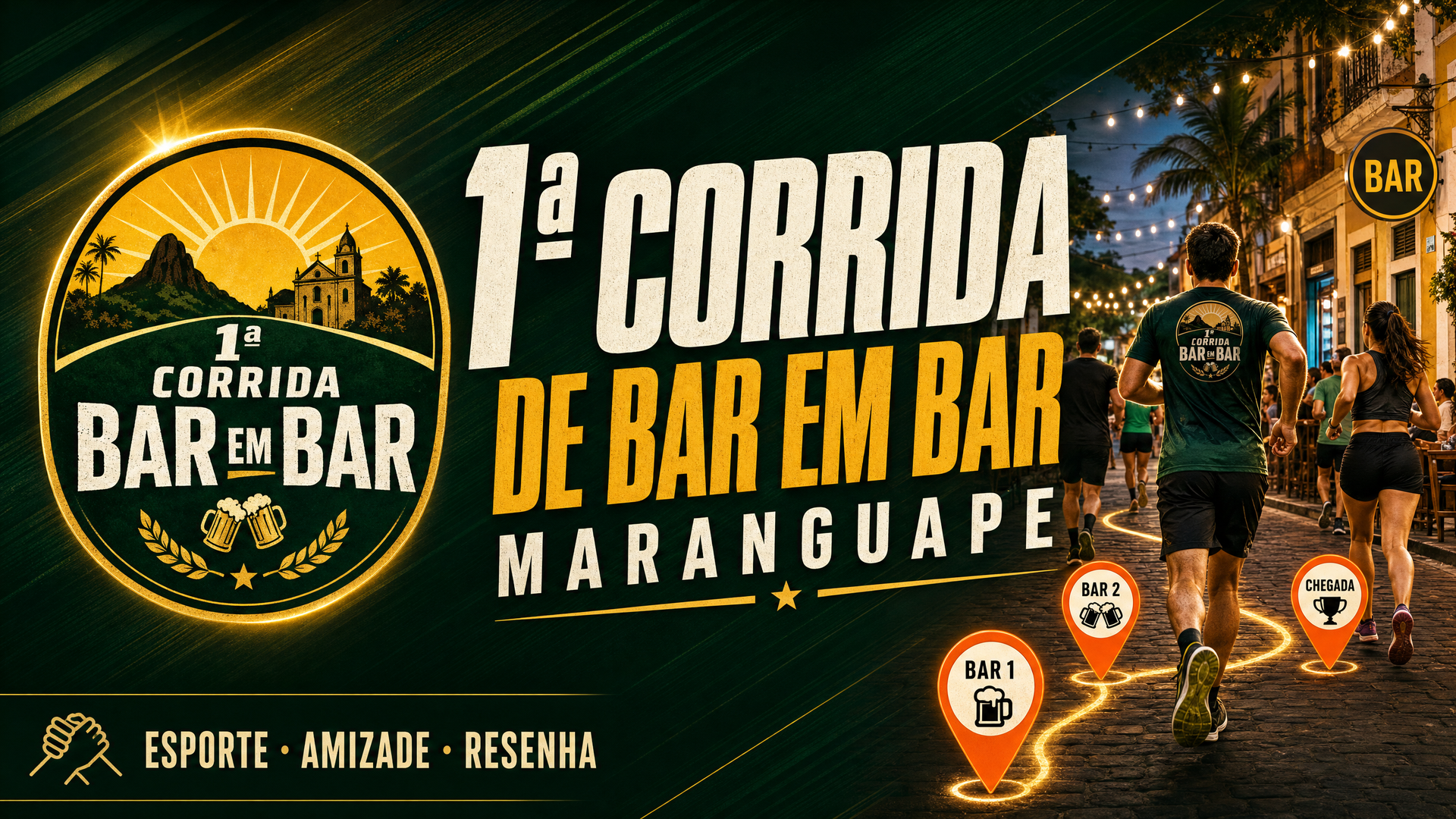 1ª Corrida de Bar em Bar de Maranguape - CE